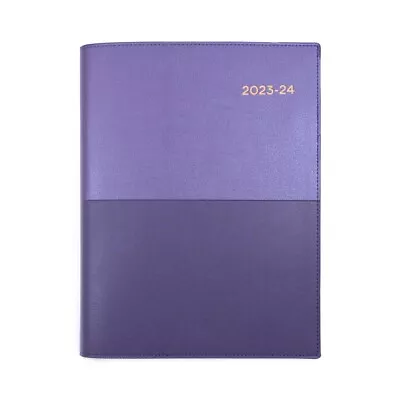 $29.95 • Buy Collins Vanessa A5 2023/2024 Financial Year Diary Day To Page 185.V55 - Purple
