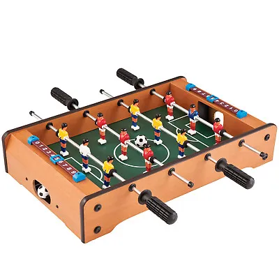 20  Mini Table Top Football Game Toy Players Kids Football Board Game Fun  • £26.69
