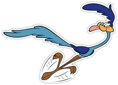 Road Runner Cartoon Sticker • $1.95