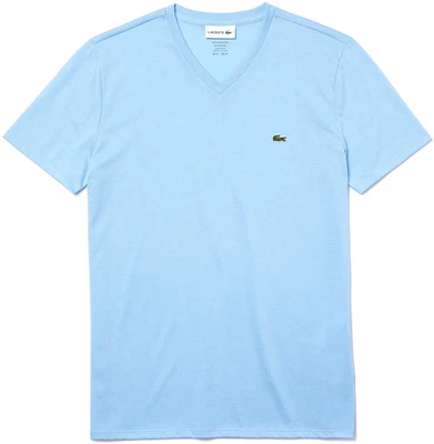 $49.95 • Buy Lacoste Overview Short Sleeve Pima Cotton V-Neck Jersey T-Shirt
