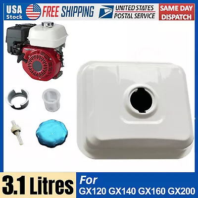 FUEL Petrol GAS TANK With Cap FOR HONDA GX140 GX160 GX200 5.5HP 6.5HP 3L US • $22.99