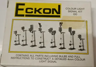 Eckon OO Gauge Colour Light Signal Kit: 3 Aspect Single Road Home / Distant • £12.99