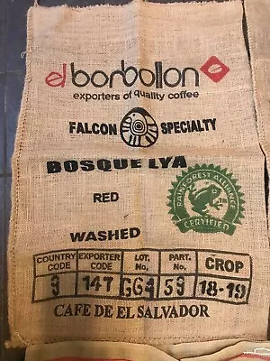£20 • Buy COFFEE SACKS FROM AROUND THE WORLD X 5 Mixed Designs