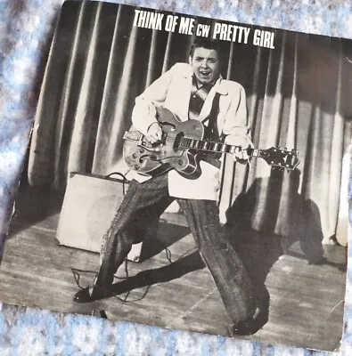 Eddie Cochran Think Of Me / Pretty Girl Free 12 7  Vinyl • £3.99