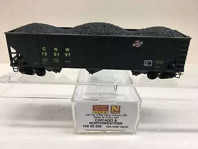 N Scale Micro Trains MTL 108 00 250 CNW 13519 Hopper W/Factory Load • $33