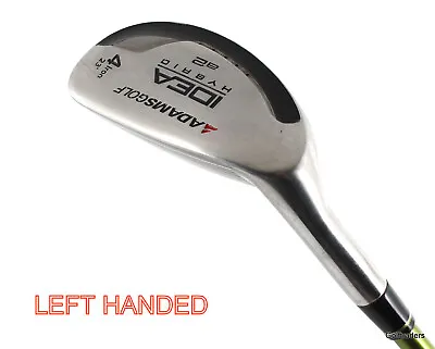 Adams Golf A2 4 Iron Hybrid 23º Graphite Stiff Flex Left Handed New Grip K574 • $113.05