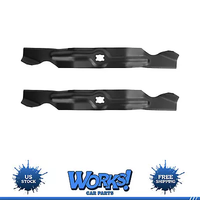 2 Mower Blades Fit For MTD Cub Cadet 742-04154 742-04154A 942-04154 942-04154A • $25.70