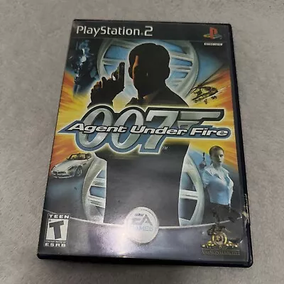 James Bond 007 Agent Under Fire Sony PlayStation 2 PS2 Complete CIB • $5.97