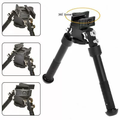 6.5''-9'' Adjustable Rifle Bipod Quick Release For 20mm Picatinny Rail Mount • £26.90