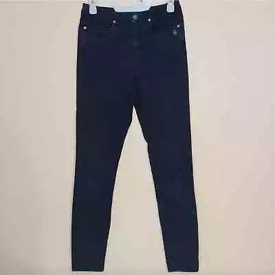 Maison Scotch Jeans Womens 26/32 Black Haut High Rise Skinny Miami Deco Denim • $49.99