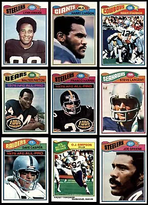 1977 Topps Football Complete Set 7.5 - NM+ • $4170