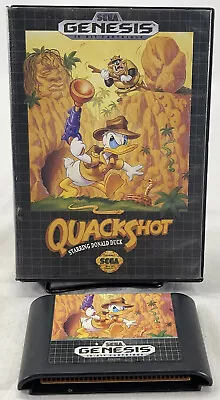 QuackShot Starring Donald Duck (Sega Genesis 1991) No Manual • $29.99