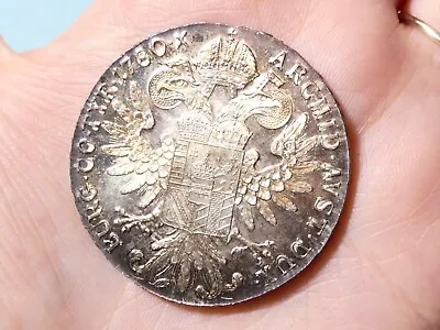 1780 Austria Silver Maria Theresa Thaler Coin RESTRIKE BUNC #VR85 • £37.70