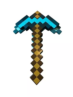 Minecraft Transforming 2 In 1 Pick Axe Sword Toy Costume Accessory Cosplay • $29.99