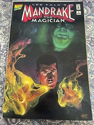 LEE FALK'S MANDRAKE THE MAGICIAN #1 ROB ORTALEZA PAINTED COVER 1995 Mike Barr • $4.99