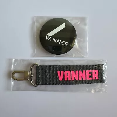 Vanner Official Over The World Debut Project Limited Edition Badge + Keyring Set • $29.99