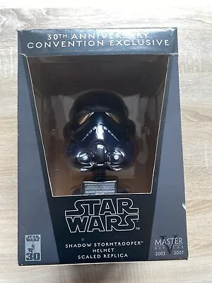 Star Wars Master Replicas Scaled .45 Shadow Stormtrooper Helmet • £69