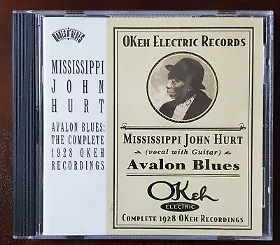 Mississippi John Hurt: Avalon Blues: Complete 1928 Okeh Recordings (cd.) • £9.99