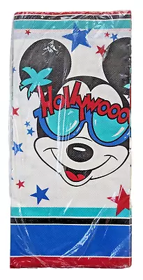 NEW Vintage Mickey Mouse Gibson Paper Tablecloth Disney Hollywood 96 X54  • $10