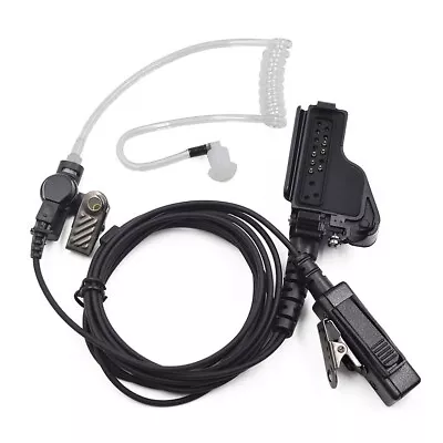 Police Headset Earpiece For Motorola XTS2500 MT2000 GP9000 MTX-LS Portable Radio • $13.23