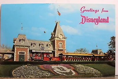 Disneyland Mickey Mouse Santa Fe Depot Postcard Old Vintage Card View Standard • $0.50