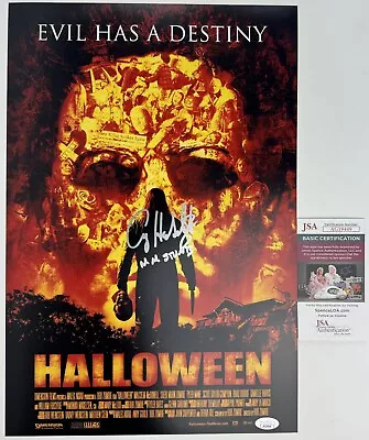 CASEY HENDERSHOT Signed 12x18 Poster Rob Zombie HALLOWEEN 2007 Michael Myers JSA • $99.99