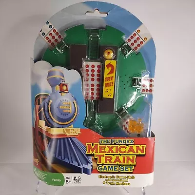 Fundex Mexican Train Game Set For Dominos 2008 Whistling Locomotive - Works! • $38.95