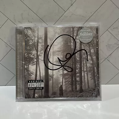 Taylor Swift Autographed Folklore CD NEW SEALED • $278.19