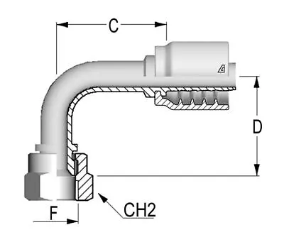 B-1620-FJ9M KURIYAMA Female JIC Hydraulic Hose Fitting NEW INVENTORY • $73.34