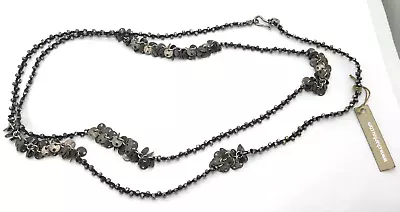 Chan Luu Signed Sterling Silver  Bead Punk Rock Necklace 43  50g • £95.44