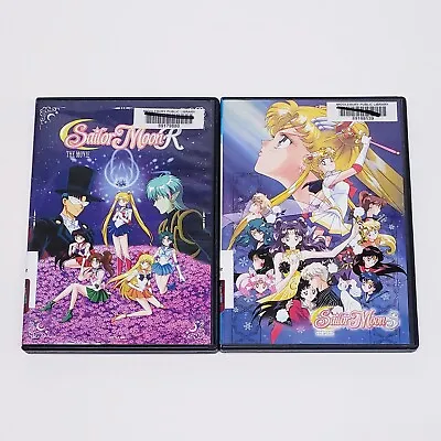 $15.20 • Buy Sailor Moon R & S The Movie (DVD) -90's Anime - Usagi Tsukino - Ex-Library  