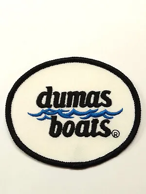 Vintage Embroidered Dumas Boats Patch • $2.95