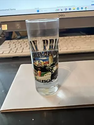 Harley Davidson Tall Shot Glass-Ray Price Harley Davidson Raleigh NC • $5