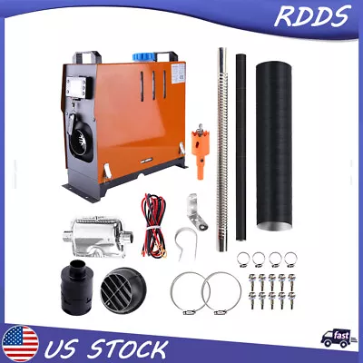 Diesel Air Heater 12V 8KW All In One Lcd Thermostat Boat Motorhome Truck Trailer • $64.88