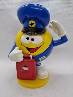 Yellow Pilot M&M M & M And Mars Candy Dispenser Vintage • $24.99