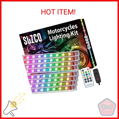 SUZCO 8-Pack Motorcycle Chasings Dreamcolors LED Underglow Lighting Kit Chasers • $52.99