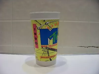 Vintage MTV'S Music Television 1990 Music Award Plastic Cup • $9.99