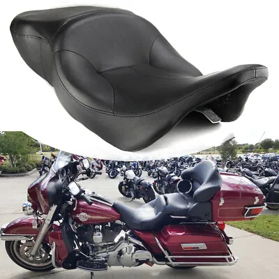 $190.95 • Buy Driver Passenger Seat Cushion For Harley Touring Electra Glide Classic 1997-2007