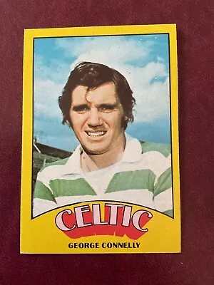 A&bc-1974-rare Scottish Green Back (001-132)-# 16 ~ George Connelly ~ Celtic • £9.99