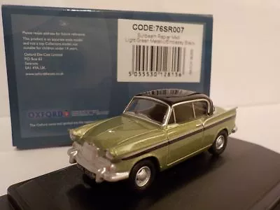£8.69 • Buy Sunbeam Rapier Mk2 - Green, Model Cars, Oxford Diecast