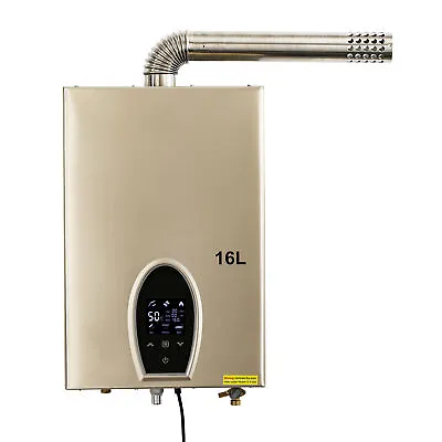 $203.03 • Buy 16L Propane Gas Tankless Water Heater / 4.2GPM Natural Gas Water Heater Boiler