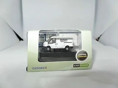 Oxford NFT012 N Gauge 1/148 Scale Ford Transit Low Roof Eddie Stobart Rail • £5.75