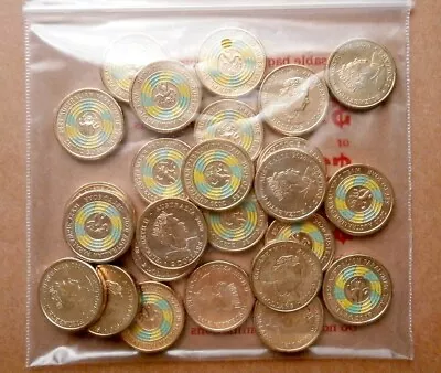 $85 • Buy Australia 2020 $2 Two Dollar Paralympic Bag Of 25 Coins
