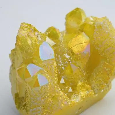 Natural Citrine Amethyst Crystal Quartz Cluster Gem Stone Specimen J7M8 • £9.29