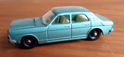 Matchbox Lesney 53C Ford Zodiak MK IV Issued 1968 Very Good  Blue With BPW • $9.99