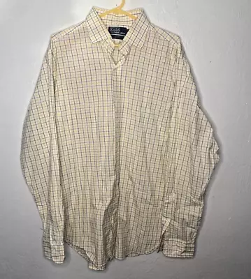 Polo By Ralph Lauren Long Sleeve Button Down Spring Colors 17 XL • $11