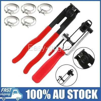 5 Pair Clamps CV Joint Clamp Banding Tool Ear Type Boot Clamp Pliers Cutter AU • $26.99