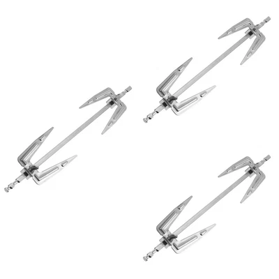 $18.06 • Buy  Set 3 Rotisserie Spit Pellets Smoker Grill Bbq Chicken Fork Spearfish Outdoor