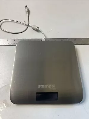 Stamps.com 5 LB Stainless Steel Digital Postage Shipping  Scale SDC-550 • $15.99