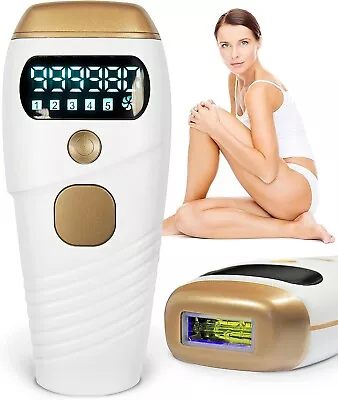 IPL Hair Removal Laser Hair Remover Permanent Hair Removal Device Sensitive Skin • £19.99